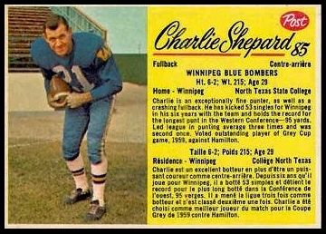 85 Charlie Shepard